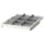 KOMPLEMENT pull-out tray with divider, white/light grey, 50x58 cm