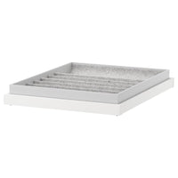 KOMPLEMENT - Pull-out tray with insert, white, 50x58 cm - best price from Maltashopper.com 29249514