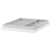 KOMPLEMENT - Pull-out tray with insert, white, 50x58 cm - best price from Maltashopper.com 19249369