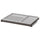 KOMPLEMENT - KOMPLEMENT Pull-out tray with insert, dark grey/light grey, 75x58 cm