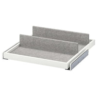KOMPLEMENT - Pull-out tray with shoe insert, white/light grey, 50x58 cm - best price from Maltashopper.com 79332087