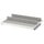 KOMPLEMENT - KOMPLEMENT Pull-out tray with shoe insert, white/light grey, 75x58 cm