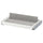 KOMPLEMENT - KOMPLEMENT Pull-out tray with shoe insert, white/light grey, 50x35 cm