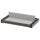 KOMPLEMENT - KOMPLEMENT Pull-out tray with shoe insert, dark grey/light grey, 50x35 cm