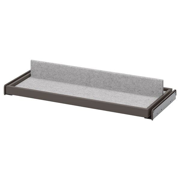 KOMPLEMENT - Pull-out tray with shoe insert, dark grey/light grey, 75x35 cm - best price from Maltashopper.com 39436992