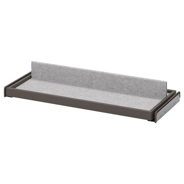 Ikea KOMPLEMENT - Pull-out tray with shoe insert, dark grey/light grey, 75x35 cm