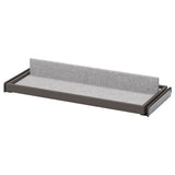 KOMPLEMENT pull-out tray with shoe insert, dark grey/light grey, 75x35 cm