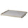 KOMPLEMENT - KOMPLEMENT Pull-out tray with drawer mat, grey-beige/light grey, 75x58 cm