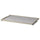 KOMPLEMENT - KOMPLEMENT Pull-out tray with drawer mat, grey-beige/light grey, 100x58 cm