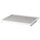 KOMPLEMENT - KOMPLEMENT Pull-out tray with drawer mat, white/light grey, 75x58 cm
