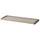 KOMPLEMENT - Pull-out tray with drawer mat, white stained oak effect/light grey, 100x35 cm