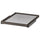 KOMPLEMENT - KOMPLEMENT Pull-out tray with drawer mat, dark grey/light grey, 50x58 cm