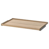 KOMPLEMENT pull-out tray, white stained oak effect, 100x58 cm