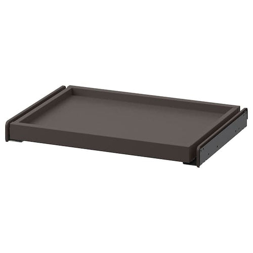 KOMPLEMENT - Pull-out tray, dark grey, 50x35 cm