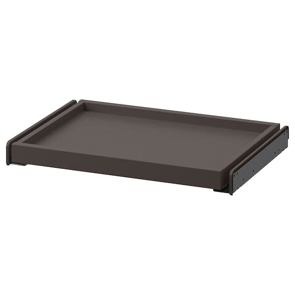 KOMPLEMENT - Pull-out tray, dark grey, 50x35 cm