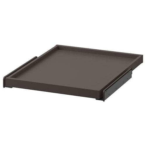 KOMPLEMENT - Pull-out tray, dark grey, 50x58 cm