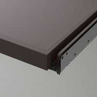 KOMPLEMENT - Pull-out tray, dark grey, 100x35 cm - best price from Maltashopper.com 70509486
