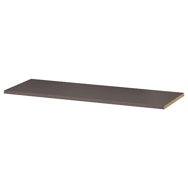 KOMPLEMENT - Shelf, dark grey, 100x35 cm - best price from Maltashopper.com 90509452