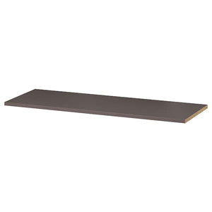 Ikea KOMPLEMENT - Shelf, dark grey, 100x35 cm