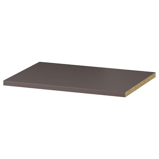 Ikea KOMPLEMENT - Shelf, dark grey, 50x35 cm