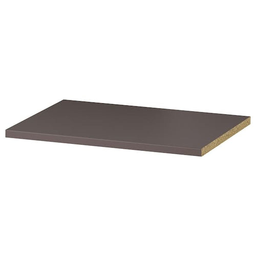 KOMPLEMENT - Shelf, dark grey, 50x35 cm