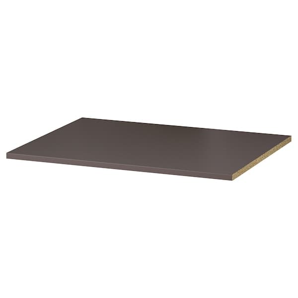 KOMPLEMENT - Shelf, dark grey, 75x58 cm - best price from Maltashopper.com 10509149