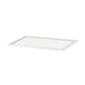 Ikea KOMPLEMENT - Glass shelf, white, 75x58 cm