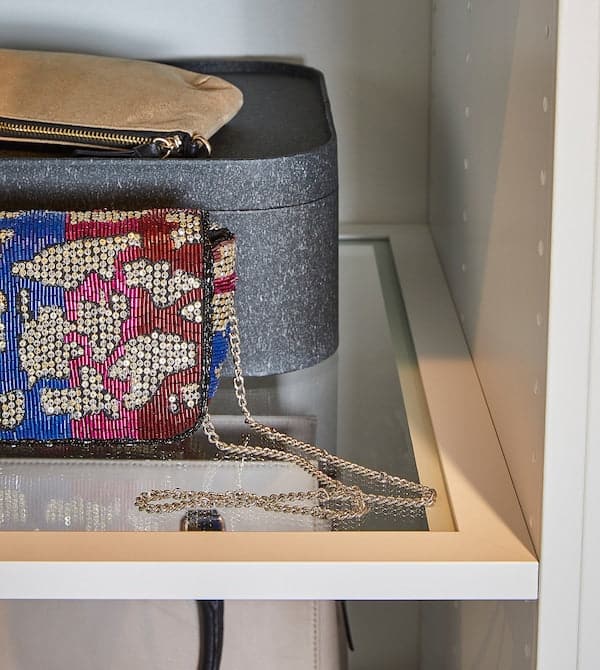 Ikea KOMPLEMENT - Glass shelf, white, 50x58 cm