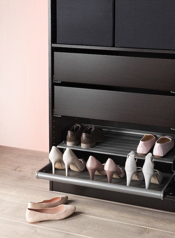Ikea KOMPLEMENT Removable shoe shelf - dark grey 75x58 cm , 75x58 cm