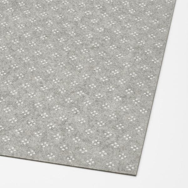 Ikea KOMPLEMENT - Drawer mat, light grey patterned, 90x53 cm