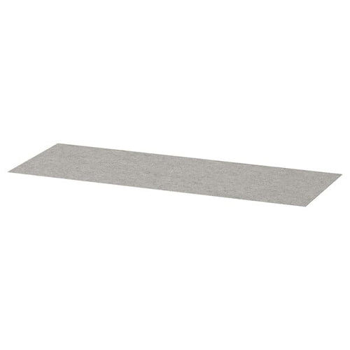KOMPLEMENT - Drawer mat, light grey, 90x30 cm