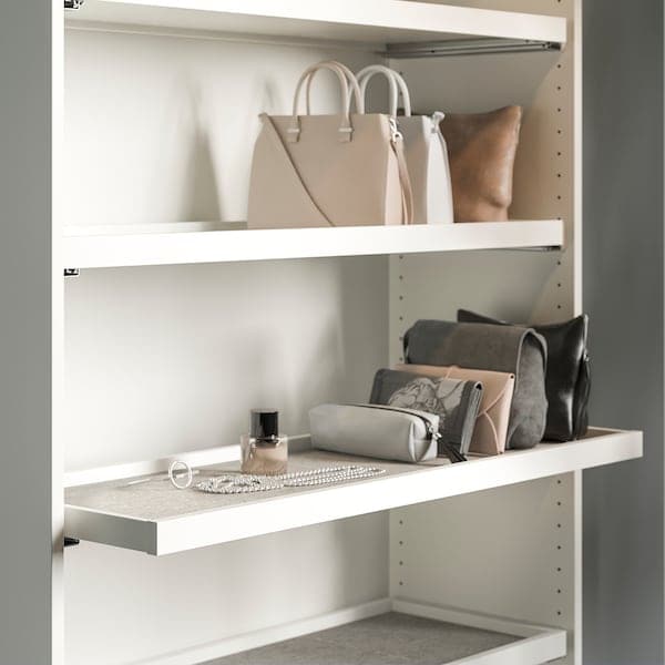 Ikea KOMPLEMENT - Drawer mat, light grey, 90x30 cm