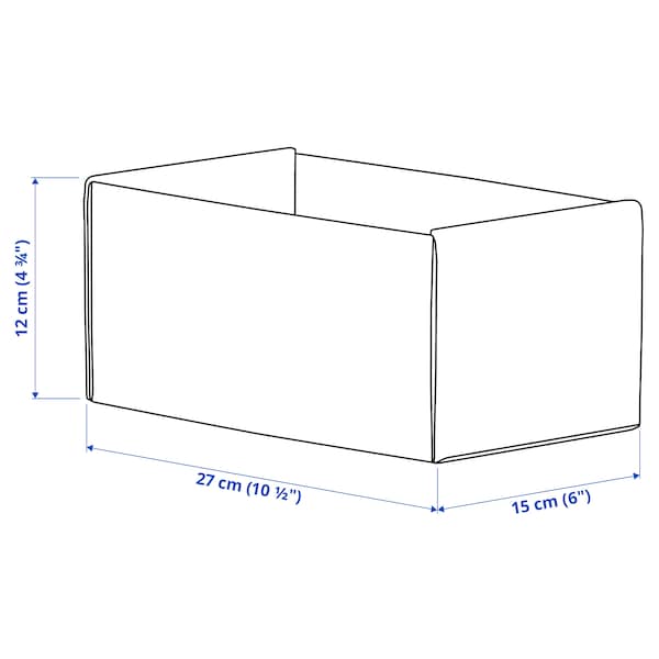 KOMPLEMENT - Box, light grey, 15x27x12 cm - best price from Maltashopper.com 10404053