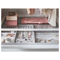KOMPLEMENT - Insert with compartments, light grey, 40x53x5 cm - best price from Maltashopper.com 50404027
