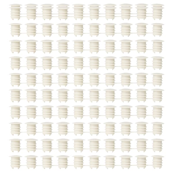 KOMPLEMENT - Cover cap, grey-beige, 100 pack