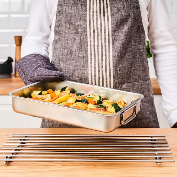 Ikea KONCIS - Roasting tin, stainless steel, 34x24 cm