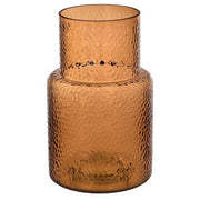 Ikea KONSTFULL - Vase, patterned/brown, 26 cm