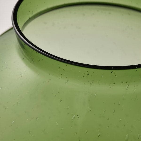 KONSTFULL - Vase, green, 19 cm - best price from Maltashopper.com 30511962