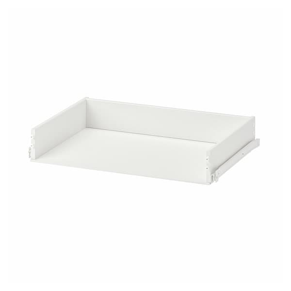 KONSTRUERA - Drawer without front, white, 15x40 cm