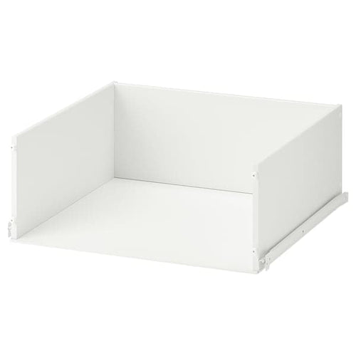 KONSTRUERA - Drawer without front, white , 30x60 cm