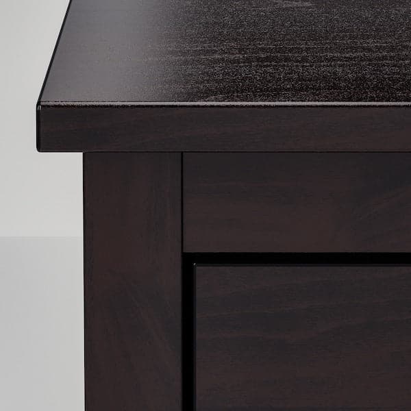 Ikea KOPPANG - Chest of 5 drawers, black-brown, 90x114 cm
