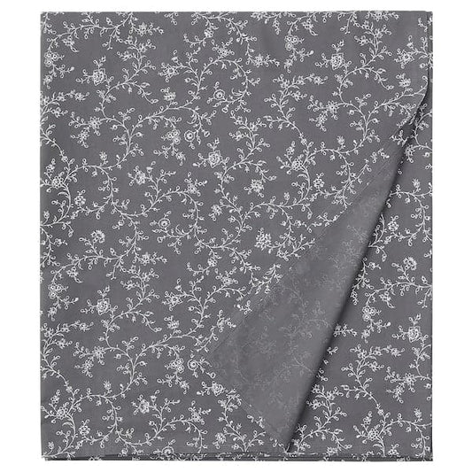 Ikea KOPPARRANKA Sheet - floral pattern 240x260 cm