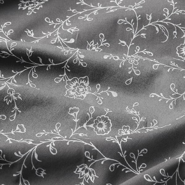 Ikea KOPPARRANKA Sheet - floral pattern 240x260 cm