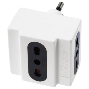 KOPPLA Adapter with 3 sockets - white - best price from Maltashopper.com 80412021