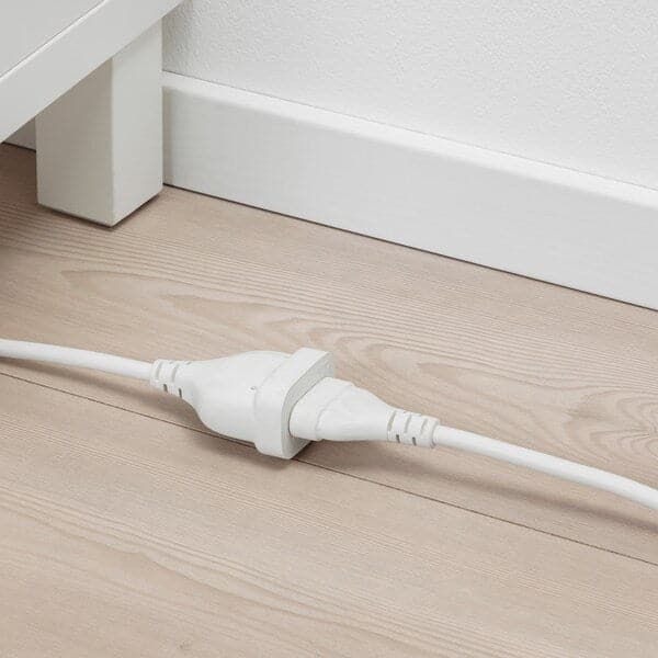 Ikea KOPPLA Extension - with white grounding 5 m , 5 m