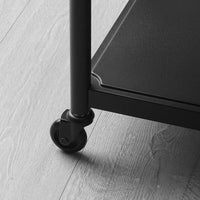 KORNSJÖ - Side table, black, 50x35 cm - best price from Maltashopper.com 70455412