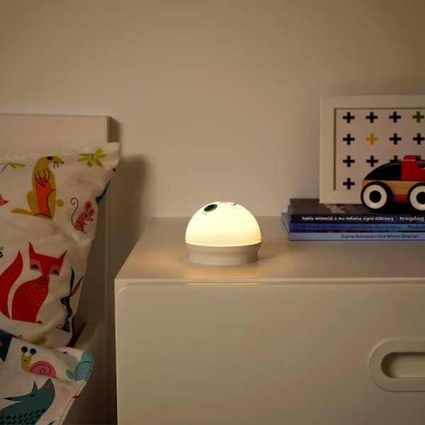 Ikea KORNSNÖ - LED night light, white/rabbit battery-operated
