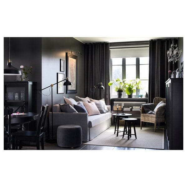 Ikea KRAGSTA - Nest of tables, set of 2, black