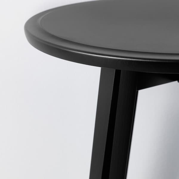 KRAGSTA - Nest of tables, set of 2, black - best price from Maltashopper.com 00299825