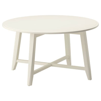 KRAGSTA - Coffee table, white, 90 cm - best price from Maltashopper.com 20286638